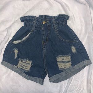 Shein women’s denim shorts Medium